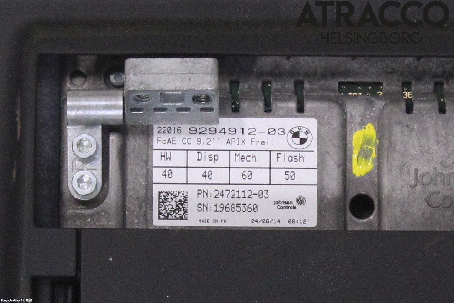 BMW X5 F15 13-18 Bildskärm