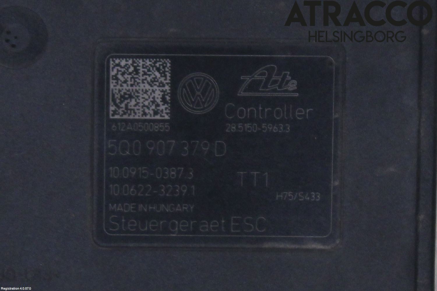 Volkswagen VW GOLF / E-GOLF VII 13-20 Abs Hydraulaggregat