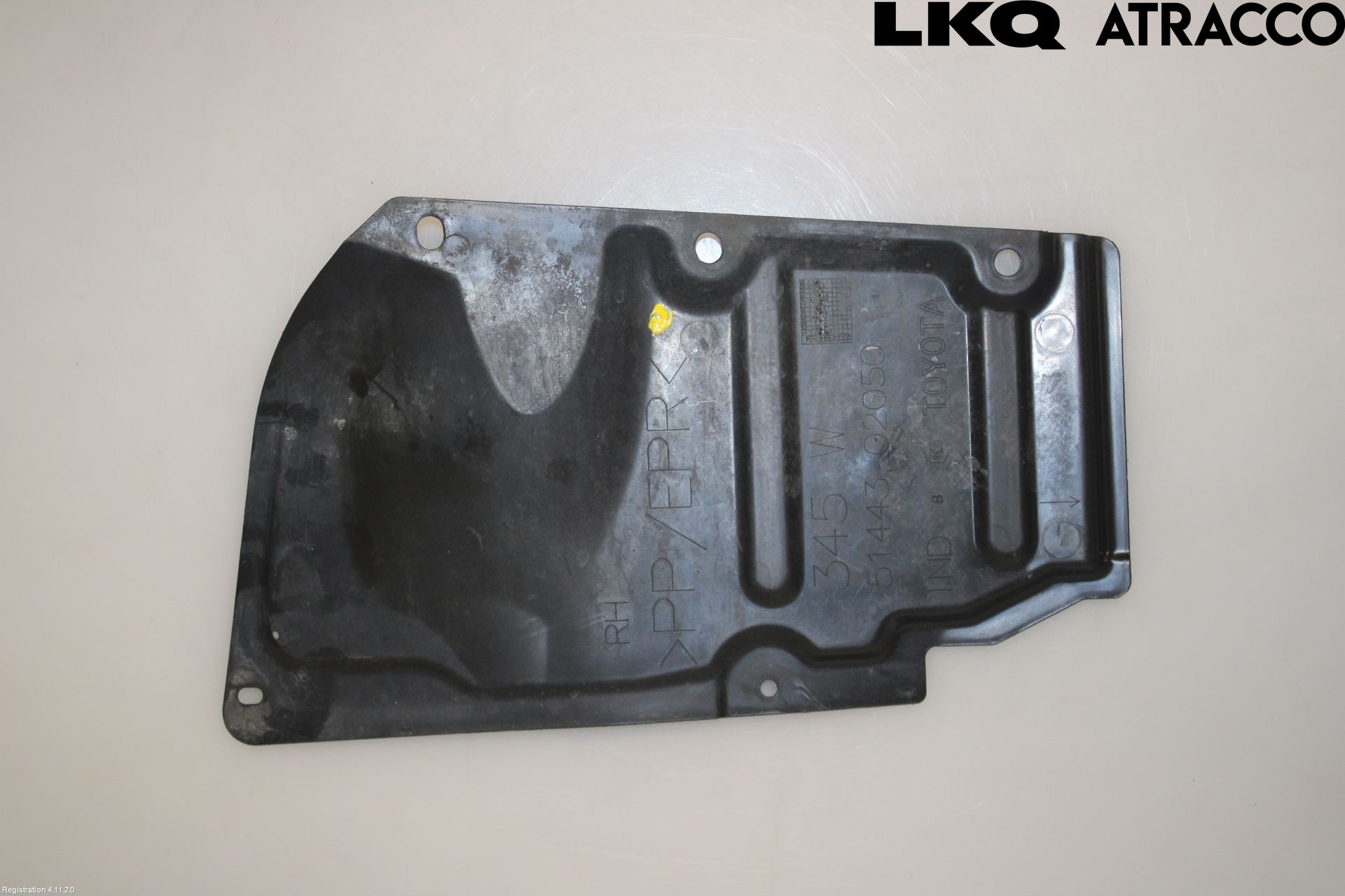 Toyota AVENSIS 09-15 Hasplåt Plåt-Plast