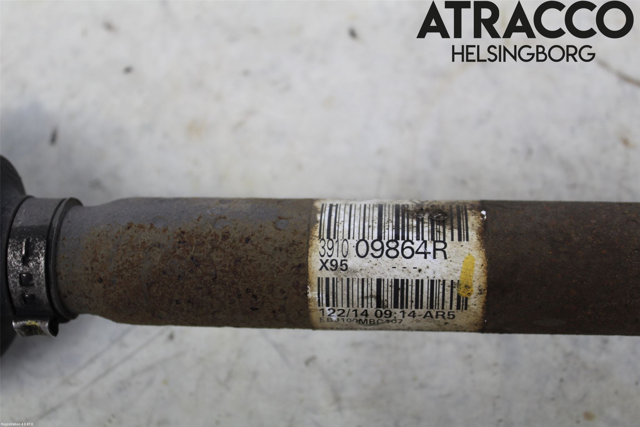 Renault MEGANE III 09-15 Drivaxel Fram Höger