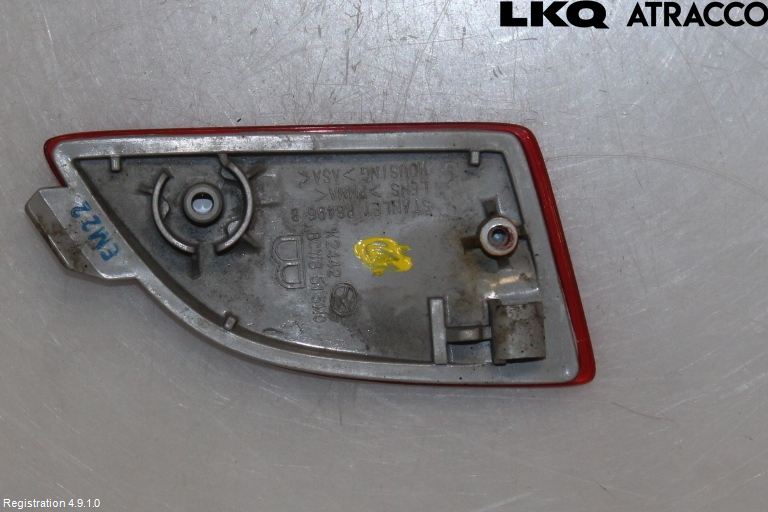 Mazda 3 III 14-19 Dimljus/Reflex Bak