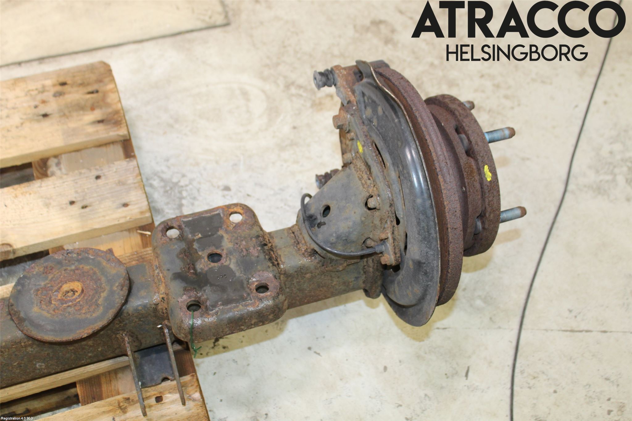 Ford TRANSIT SKÅP/BUSS 14-22 Bakaxel