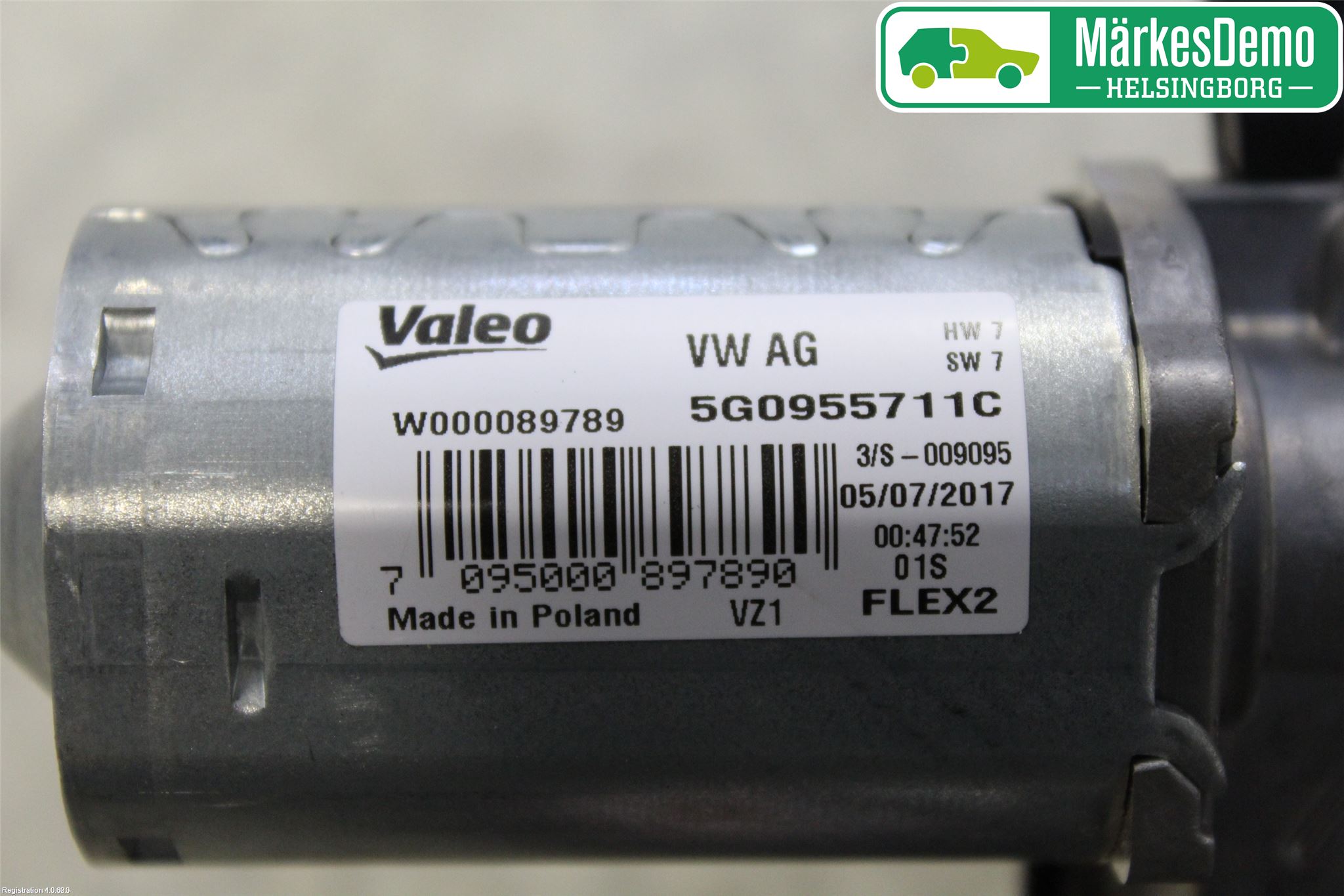 Seat IBIZA V 17-20 Torkarmotor Baklucka