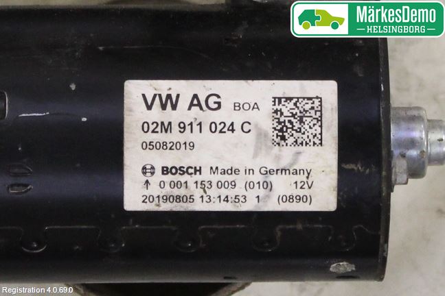 Volkswagen VW CADDY 16-20 Startmotor Diesel