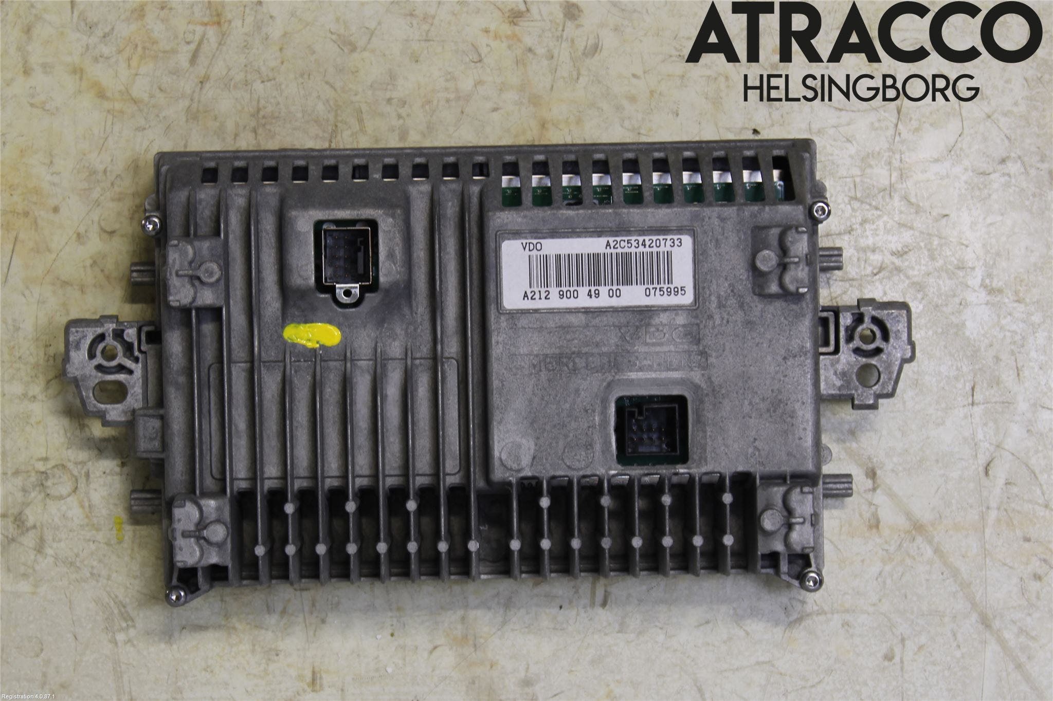 Mercedes-Benz MB E-KLASS (W212) 09-16 Multifunktionsdisplay