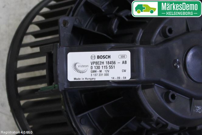 Ford FIESTA 13-17 Värmefläkt