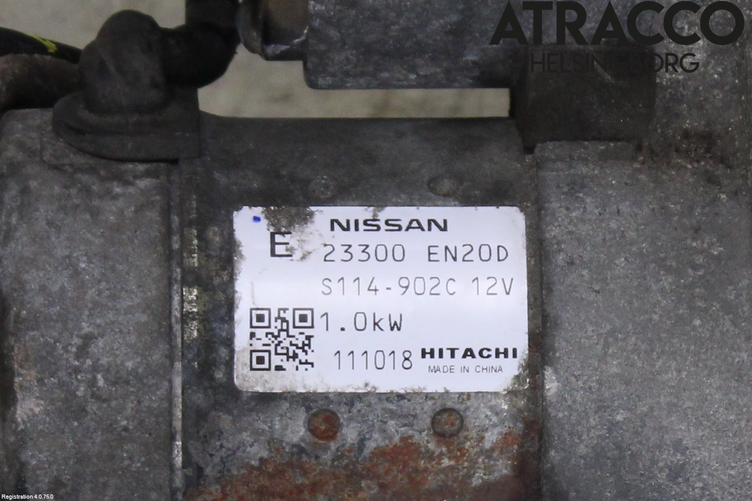 Nissan QASHQAI 10-14 Startmotor