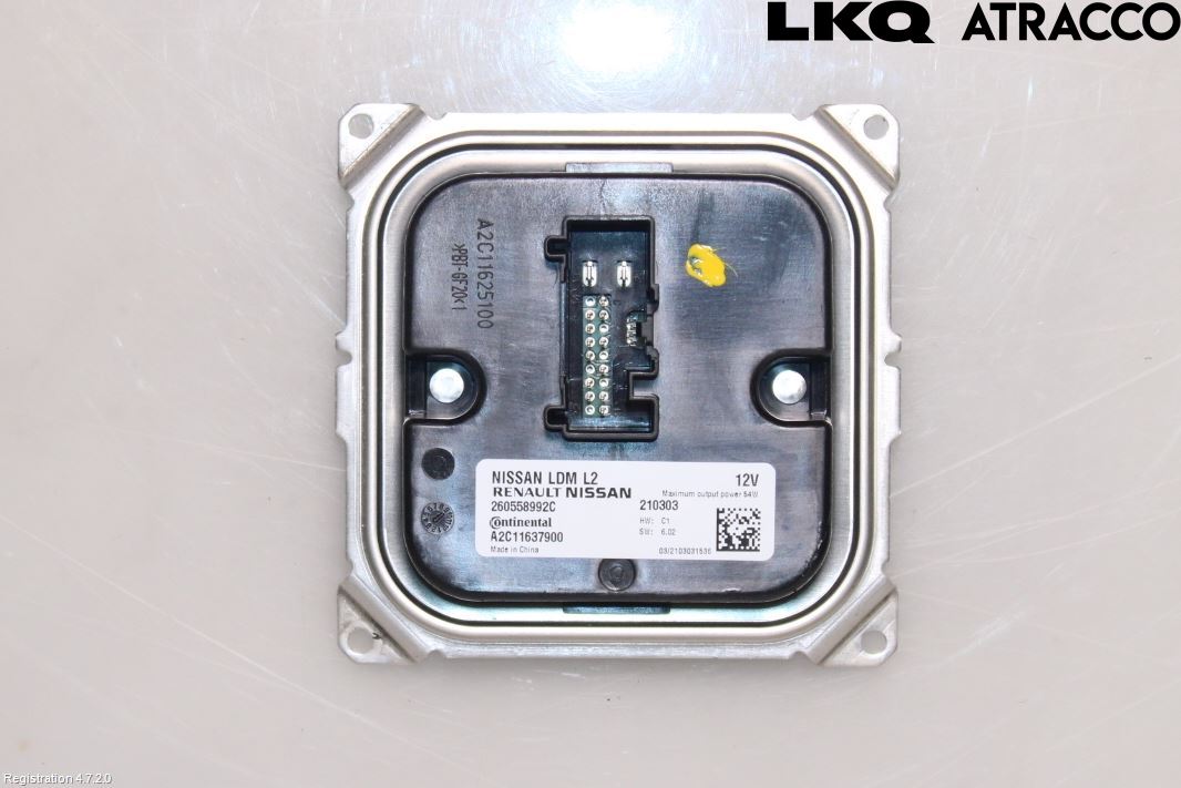 Nissan LEAF 18- Styrenhet Strålkastare