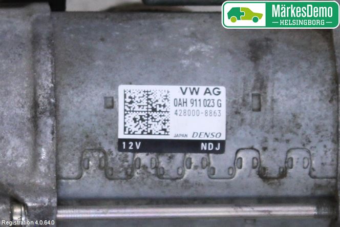 Volkswagen VW GOLF / E-GOLF VII 13-20 Startmotor