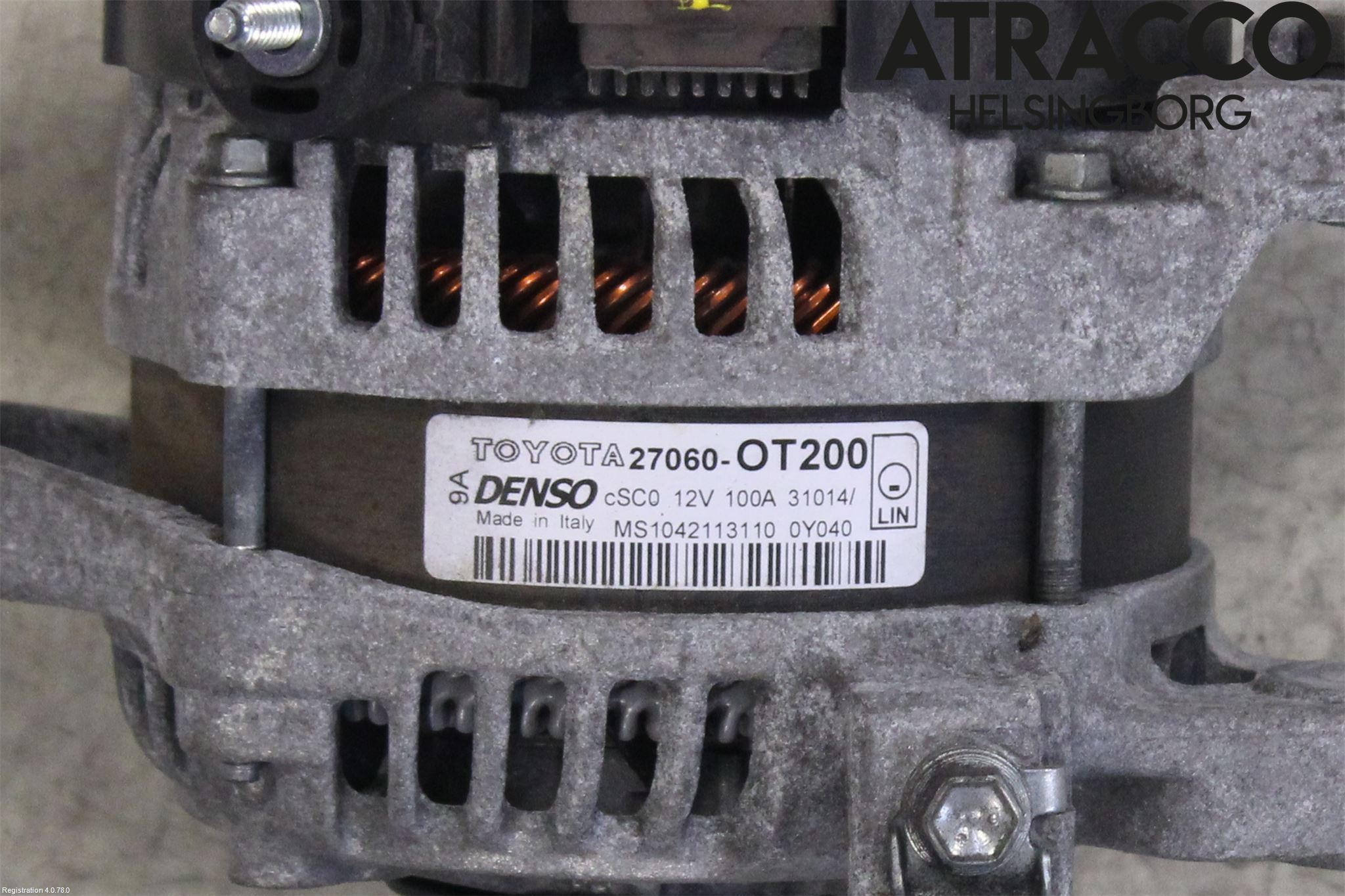 Toyota AURIS 13-19 Generator