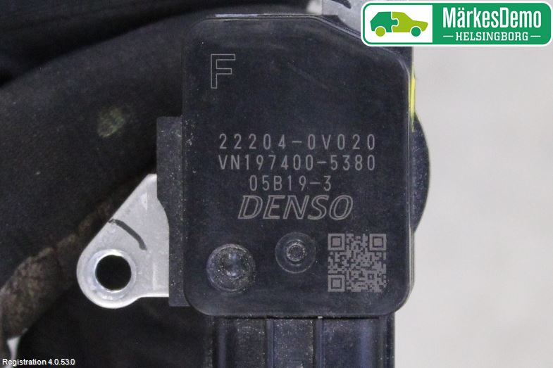 Toyota YARIS XP130 15-20 Injluftmassamätare