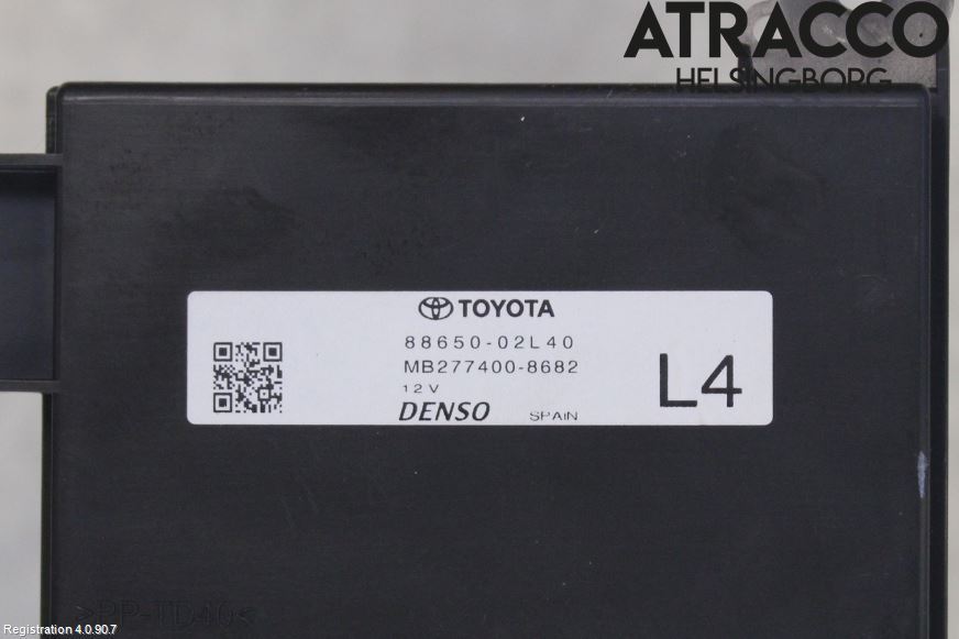 Toyota COROLLA 19- Ac Styrenhet Ac Manöveren