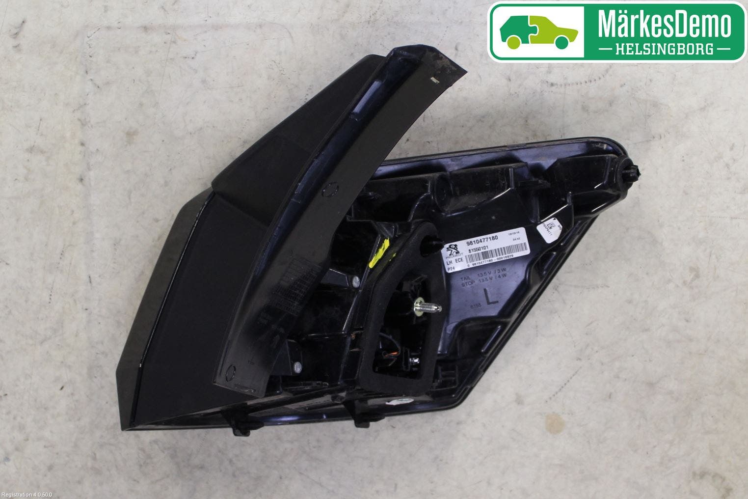 Peugeot 3008 17-24 Bakljus Vänster