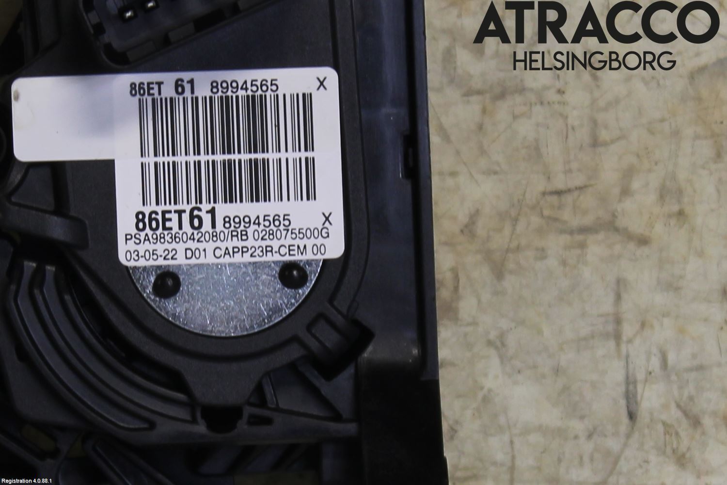 Peugeot 3008 17-24 Gaspedal