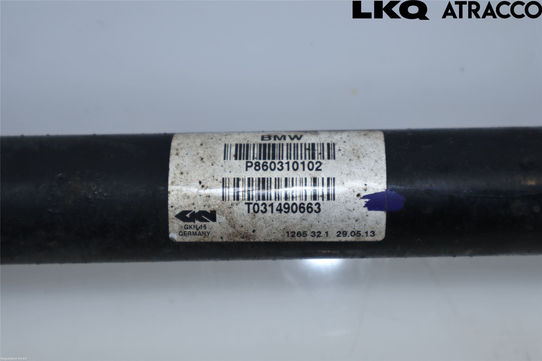 BMW X5 F15 13-18 Drivaxel Bak Höger