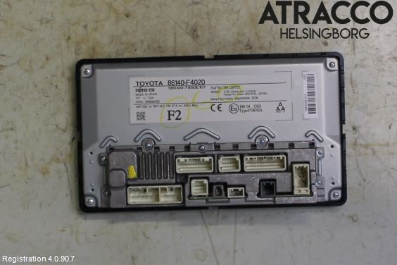 Toyota C-HR 16-23 Multifunktionsdisplay