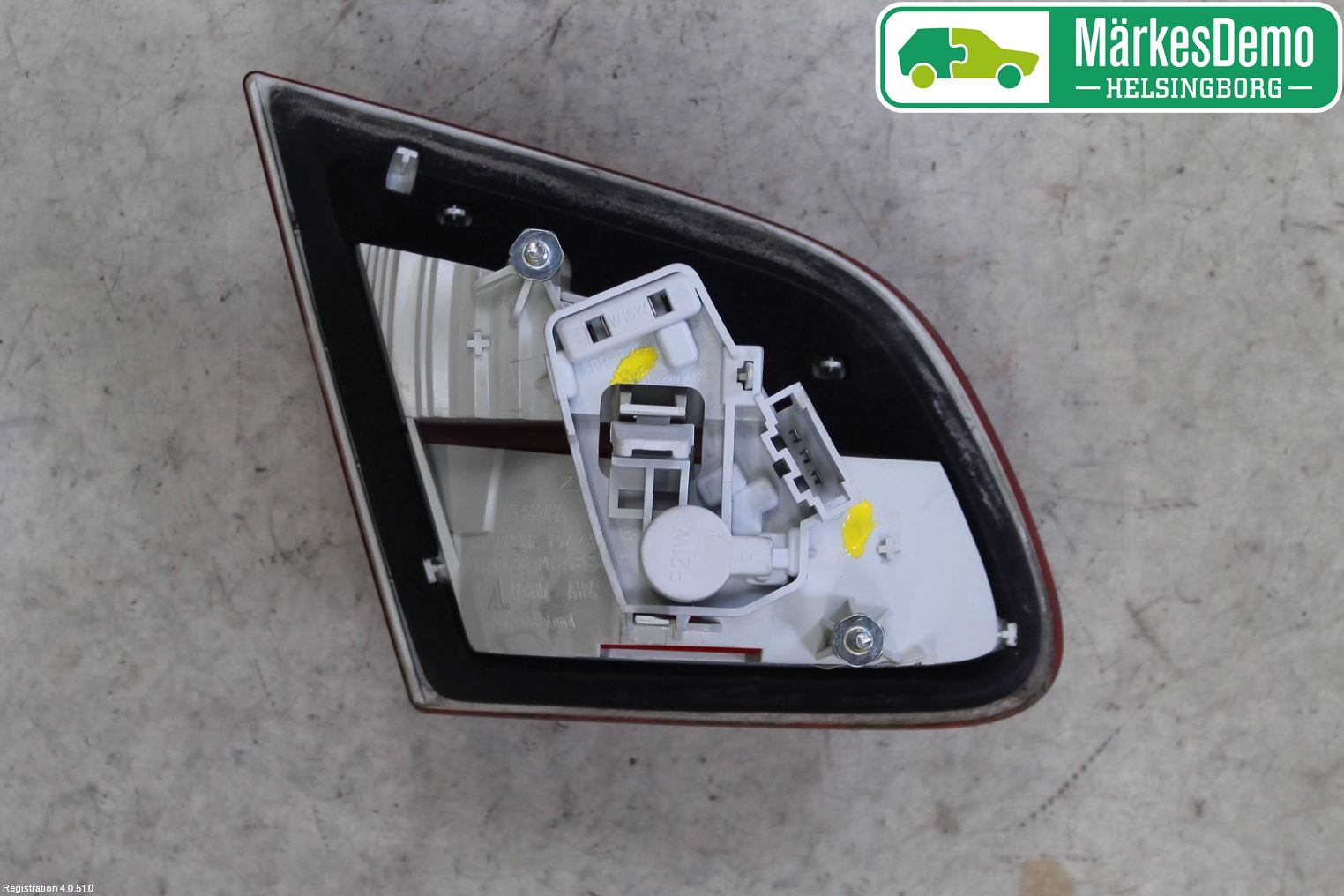 Skoda SUPERB 09-15 Bakljus Lucka Hö