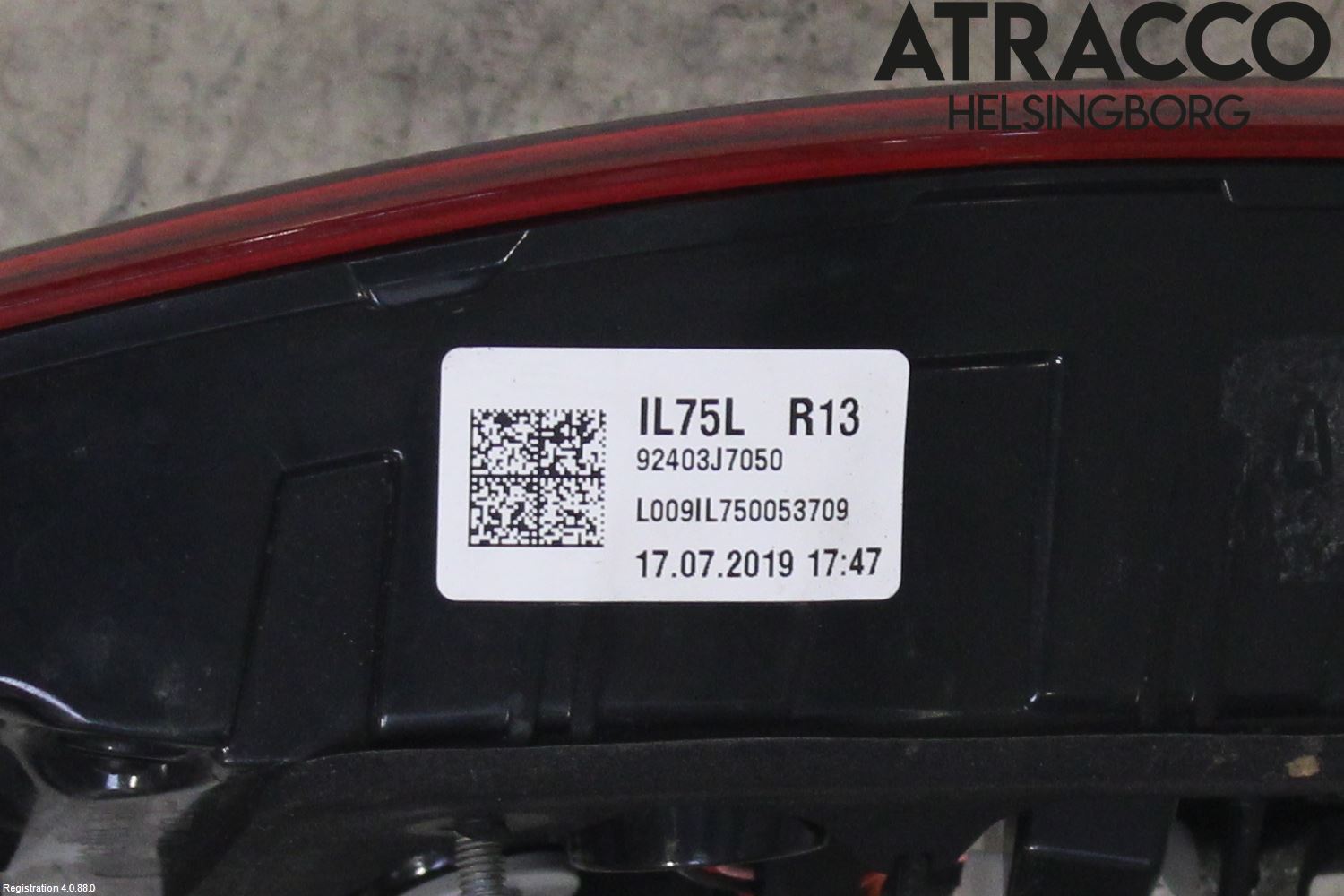 Kia CEED/CEED SW 19- Bakljus Lucka Vä