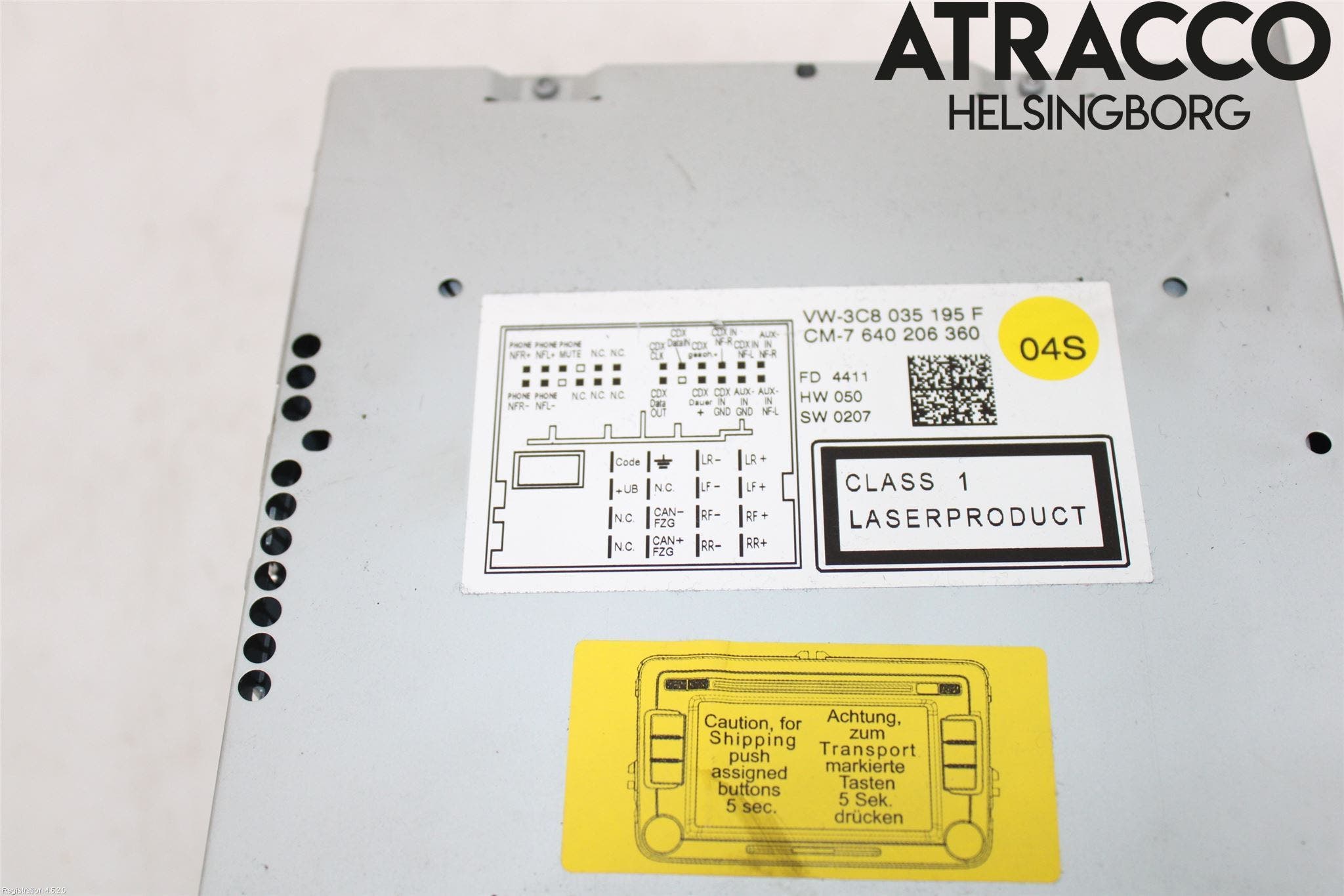 Volkswagen VW PASSAT 11-14 Cd Radio - Multimediapanel