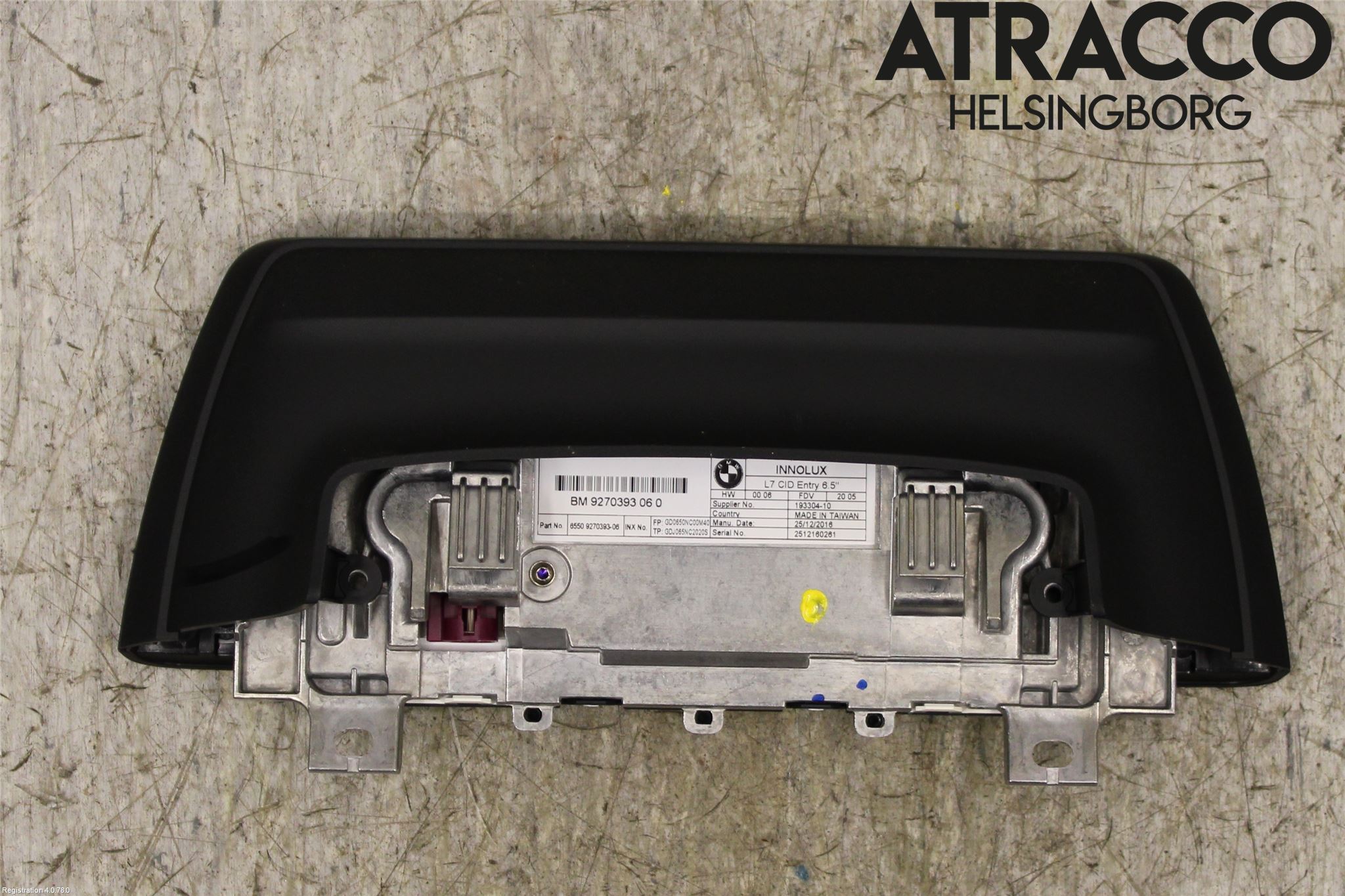 BMW 3 F30/F31/F80 12-19 Multifunktionsdisplay