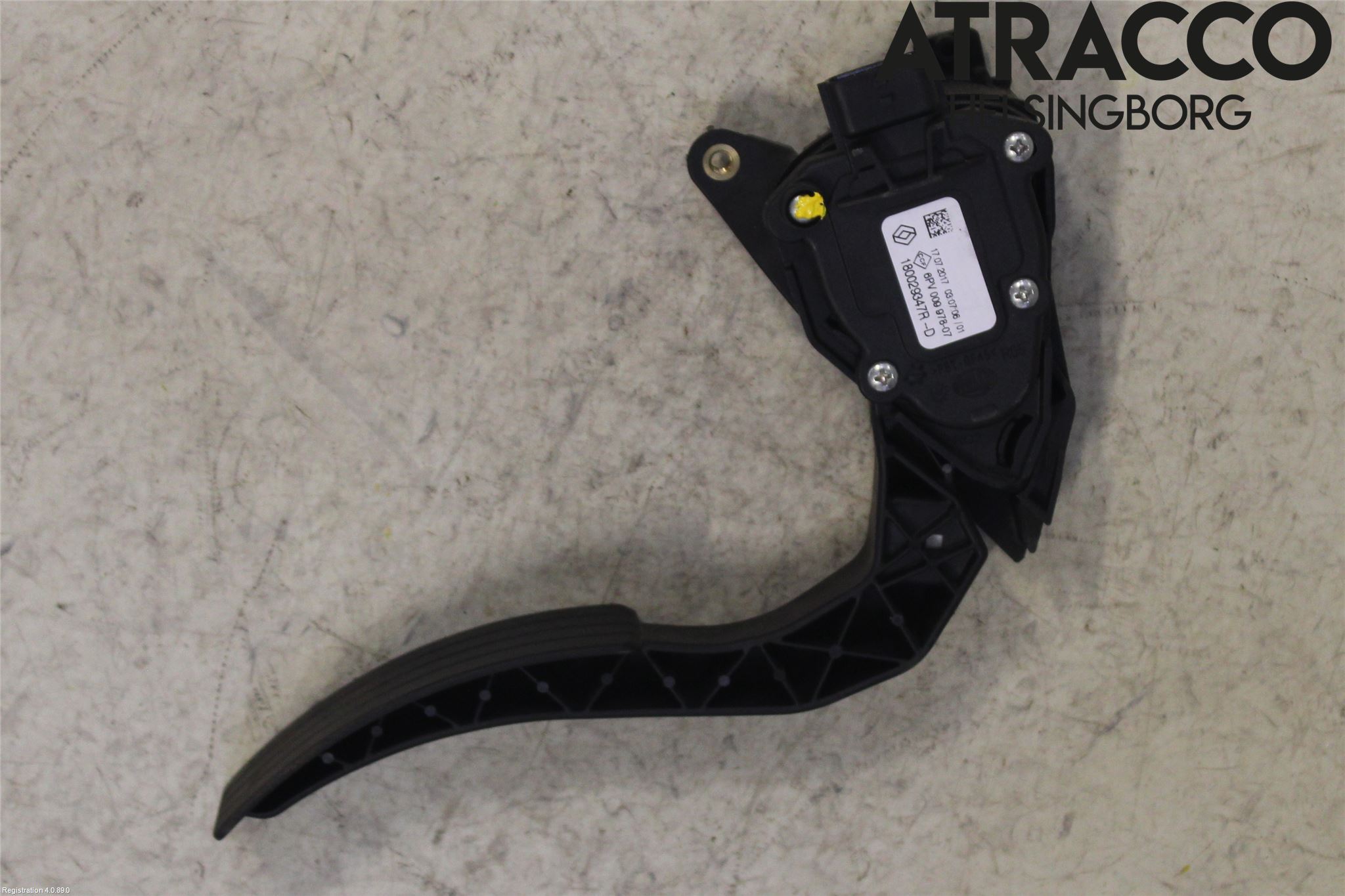 Renault CAPTUR 13-19 Gaspedal