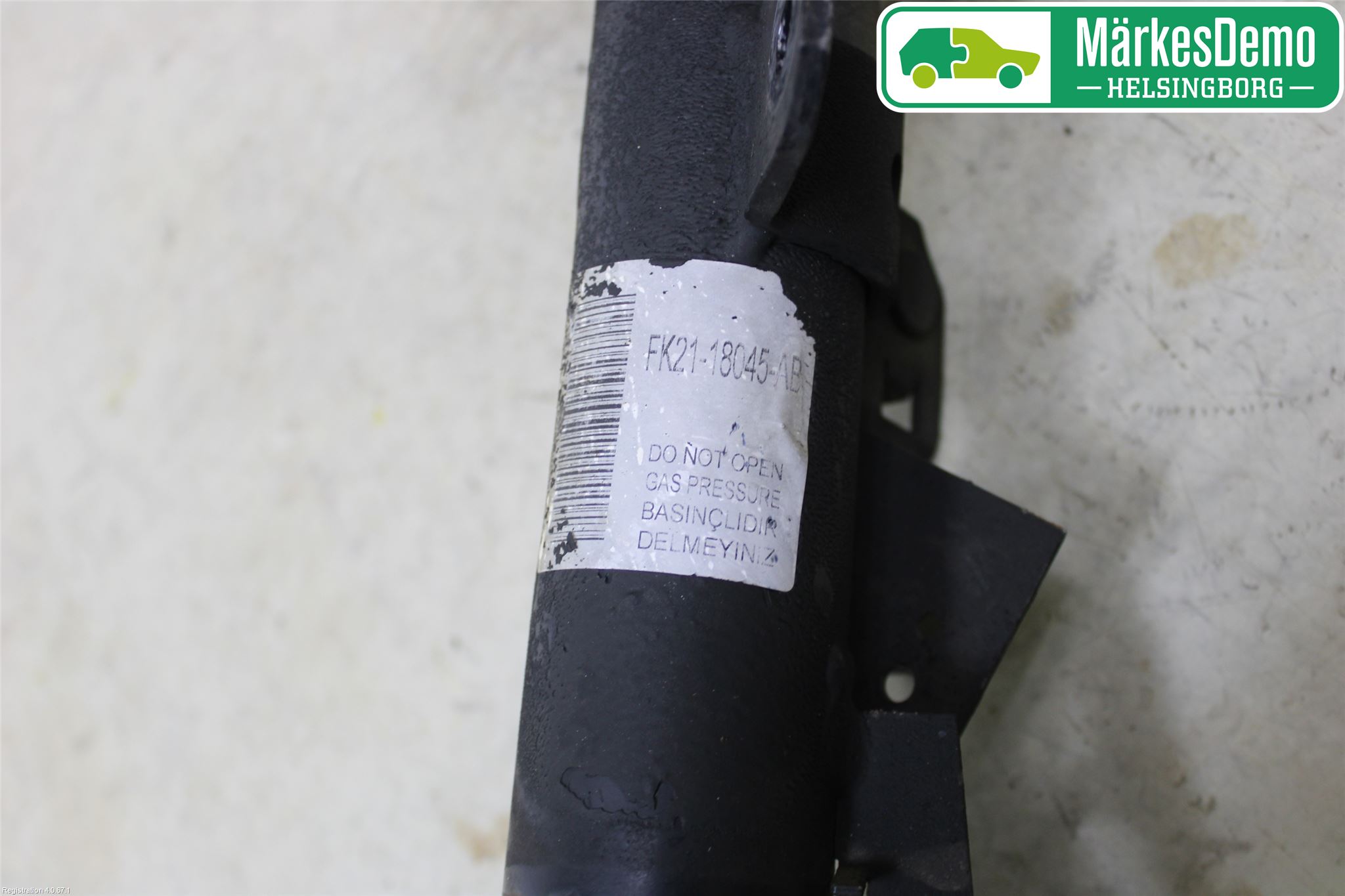 Ford TRANSIT SKÅP/BUSS 14-22 Fjäderben Fram Vänster