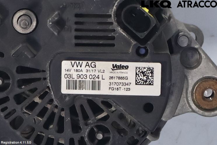 Volkswagen VW ARTEON 17- Generator