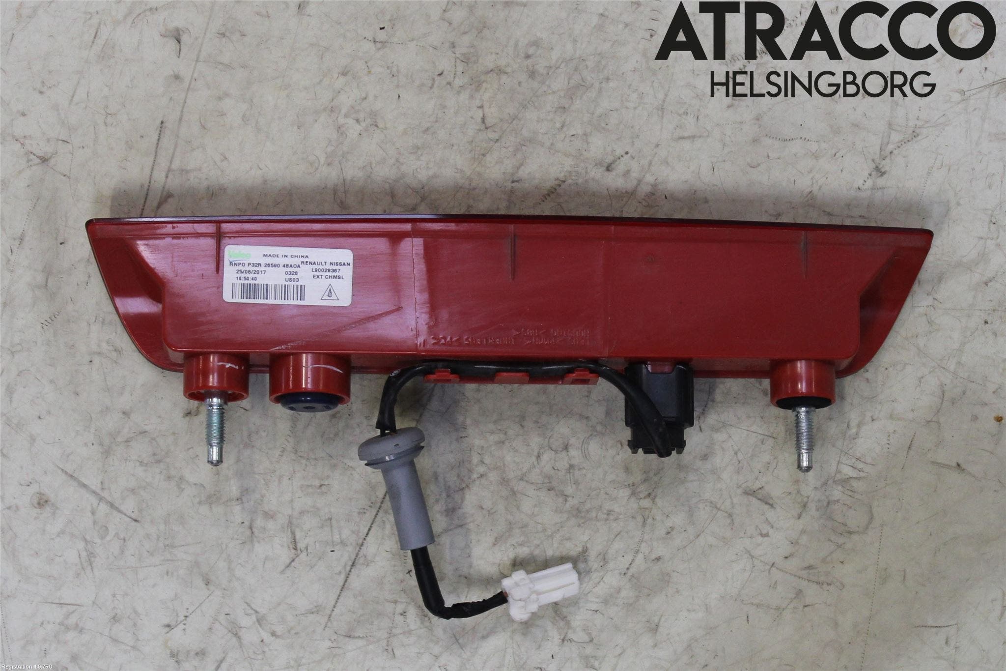 Nissan X-TRAIL 14-21 Bromsljus Bakruta