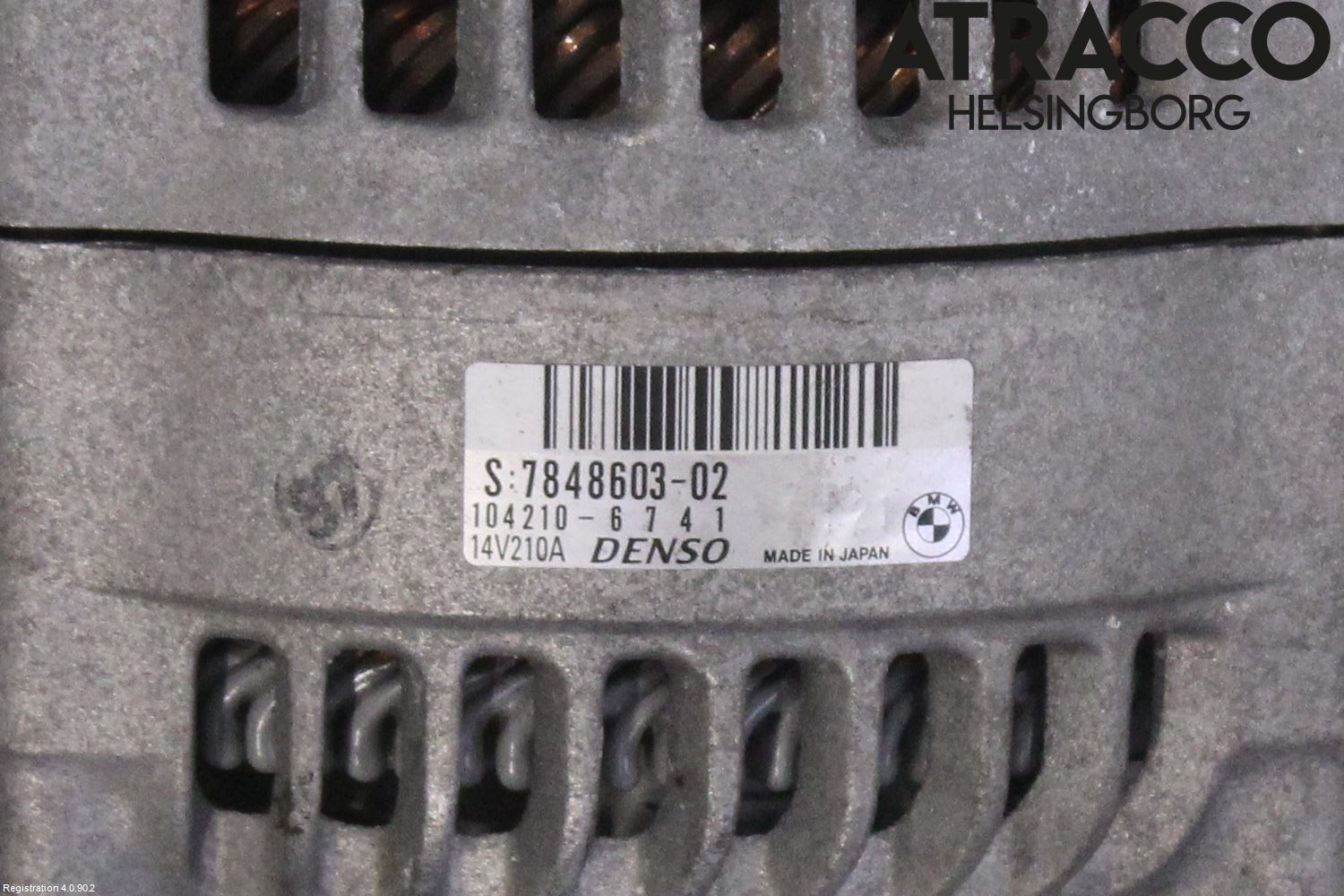 BMW 3 F30/F31/F80 12-19 Generator