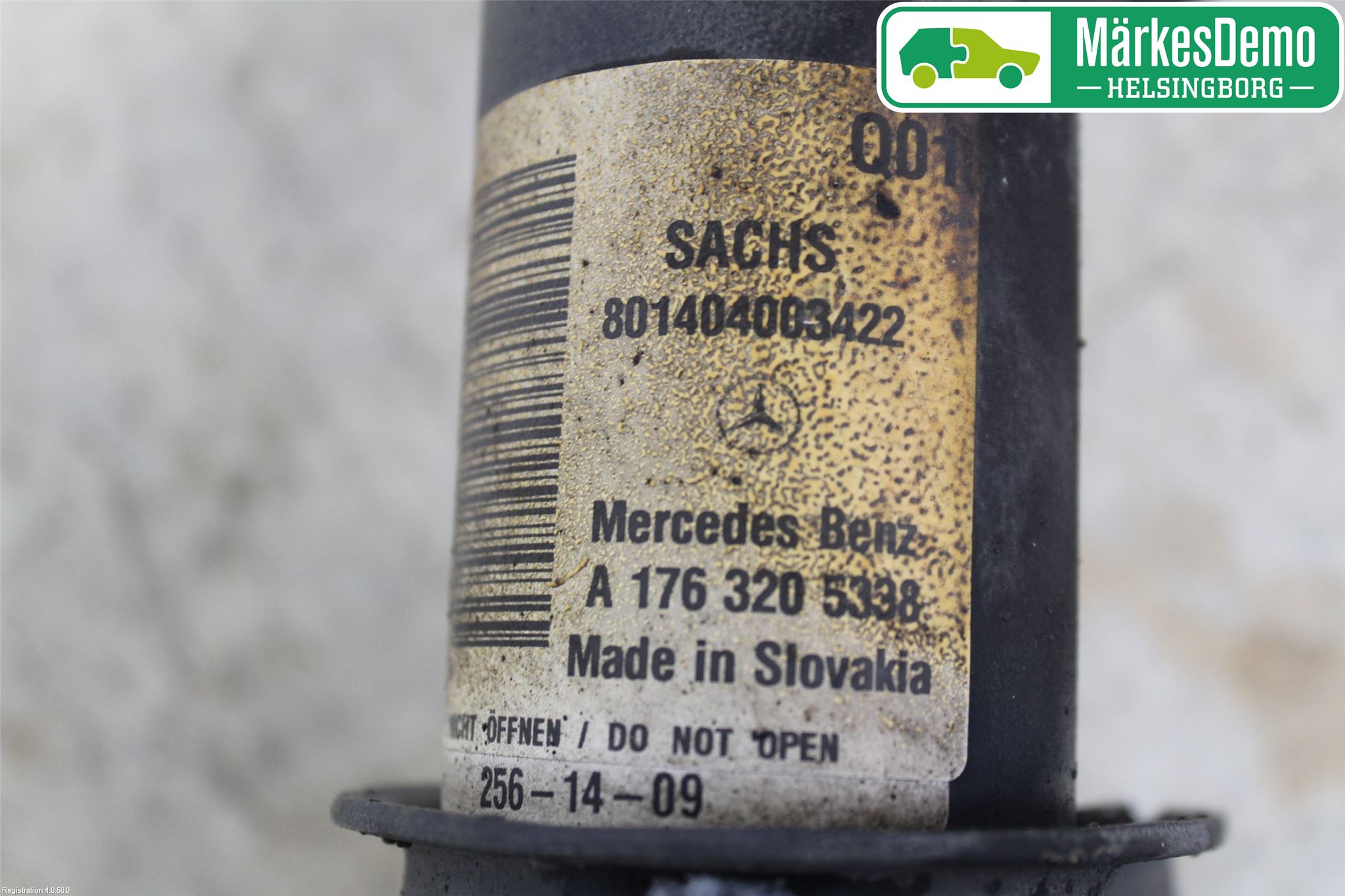 Mercedes-Benz MB CLA-KLASS (C117/X117) 13-19 Fjäderben Fram Vänster