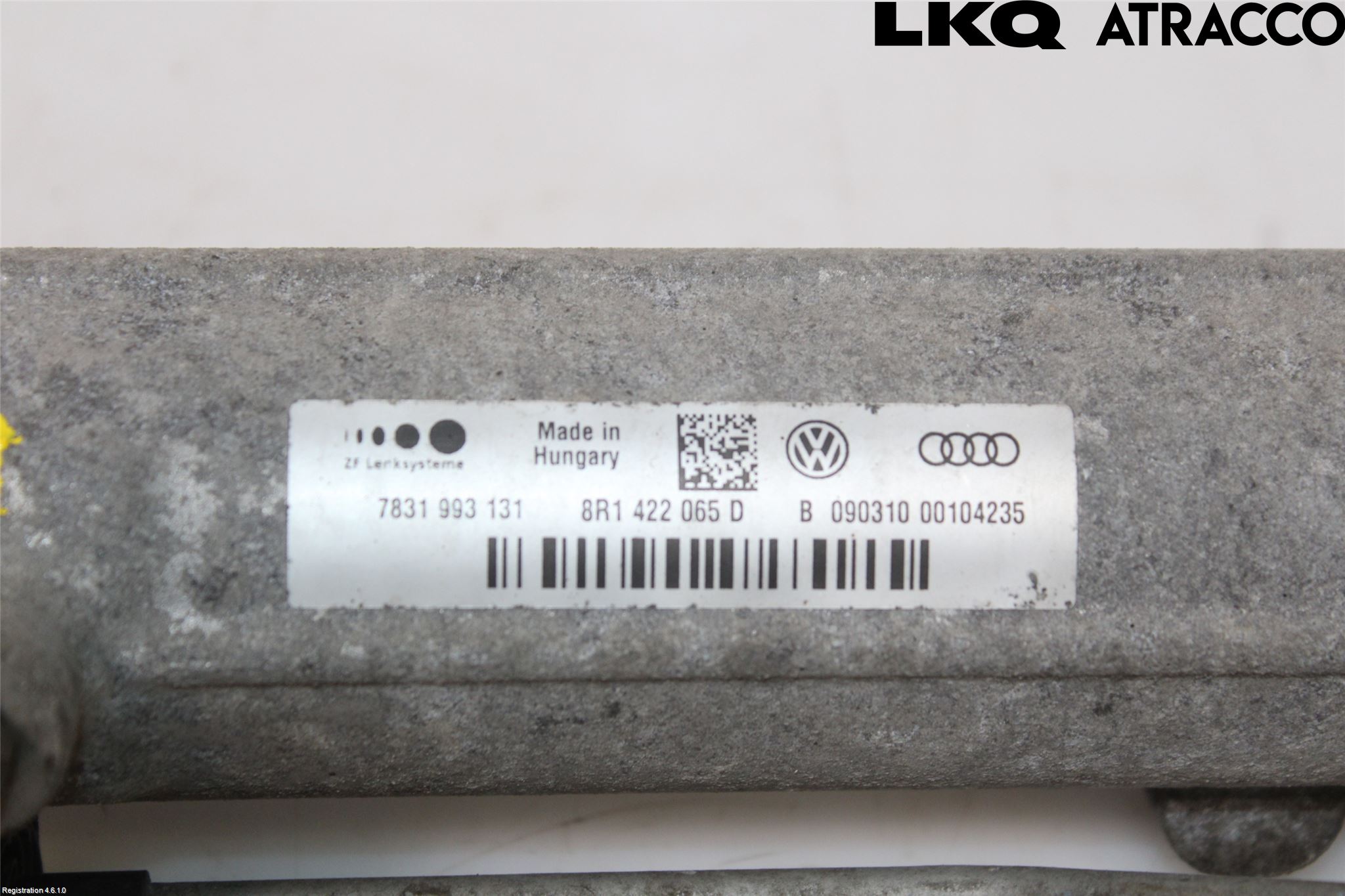 Audi Q5 09-16 Styrväxel Servo -Snäcka