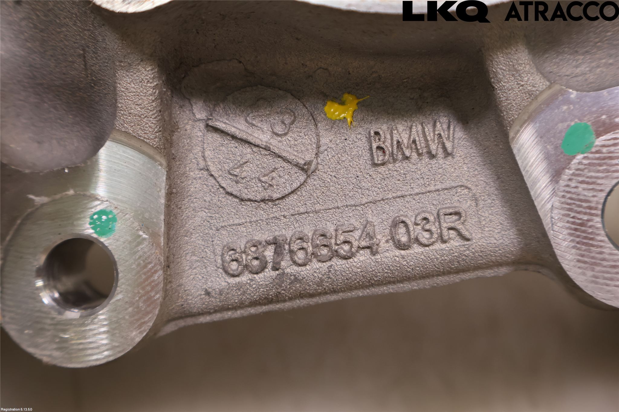 BMW X5 G05 18- Hjullagerhus-Spindel Hö B