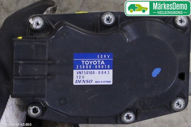 Toyota AURIS 13-19 Egr Ventil