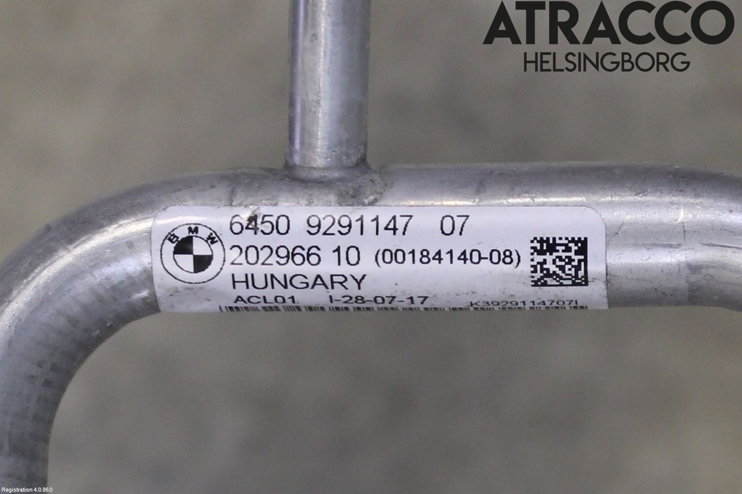 BMW i3 I01 13-22 Ac Slang-Rör