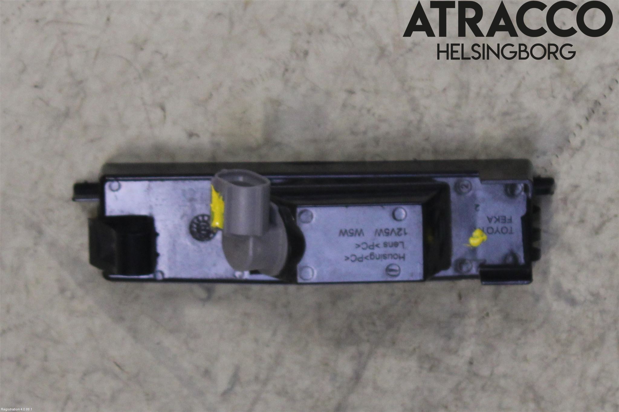 Toyota AYGO X AB70 22- Skylt Belysning