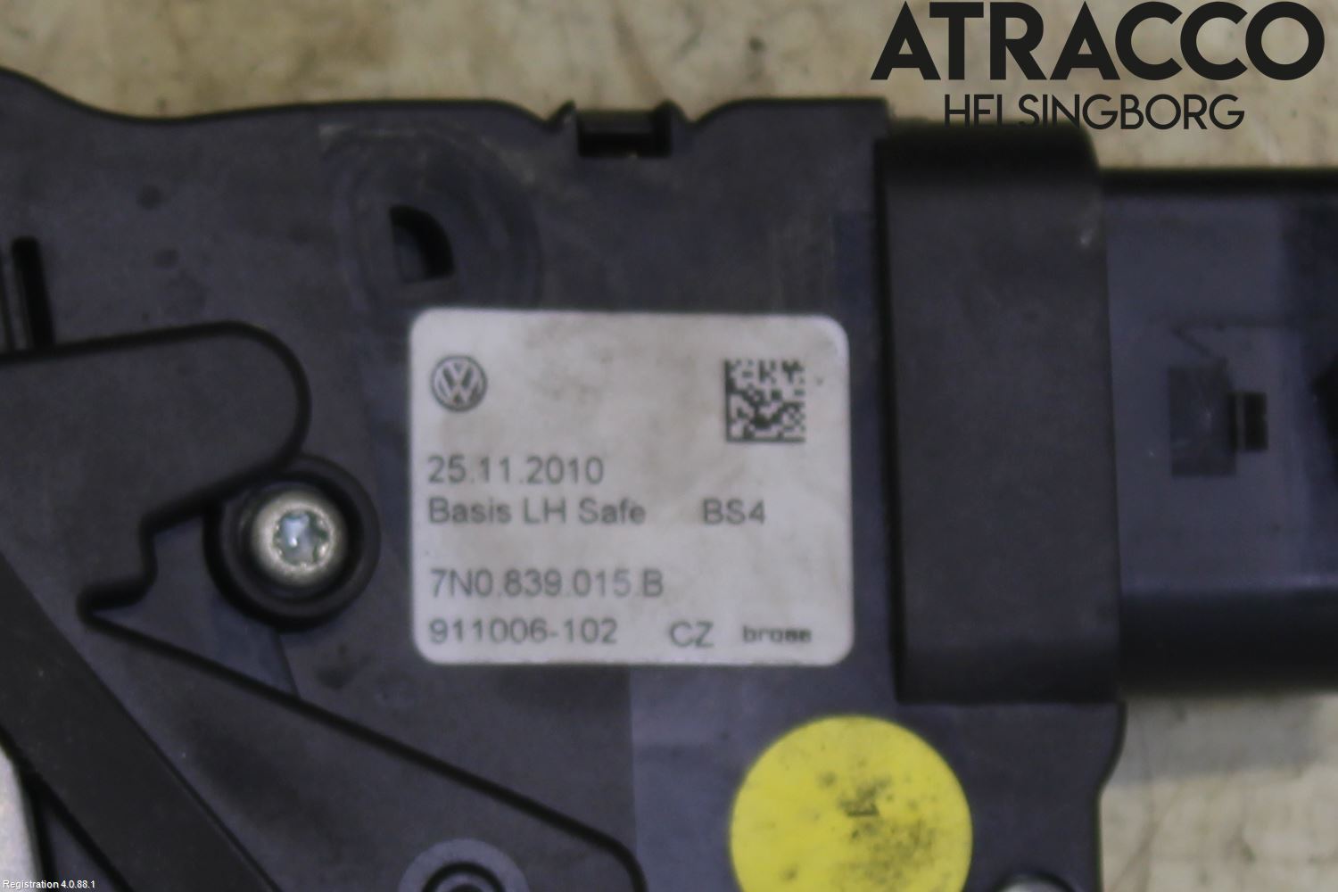Volkswagen VW SHARAN 11- Centrallåsmotor Vänster