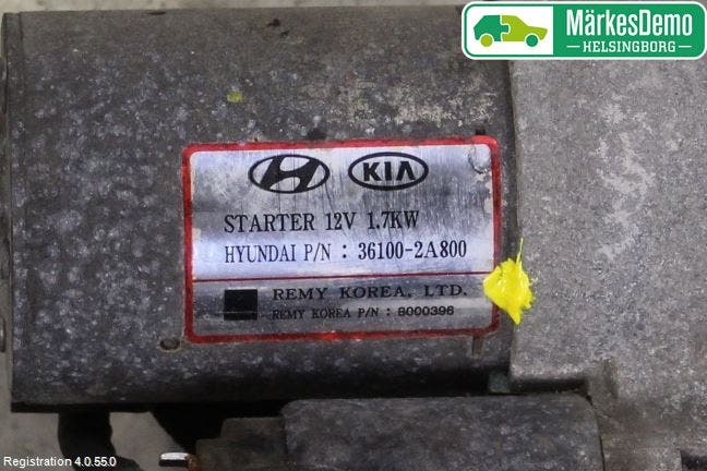 Hyundai ix35 Startmotor Diesel