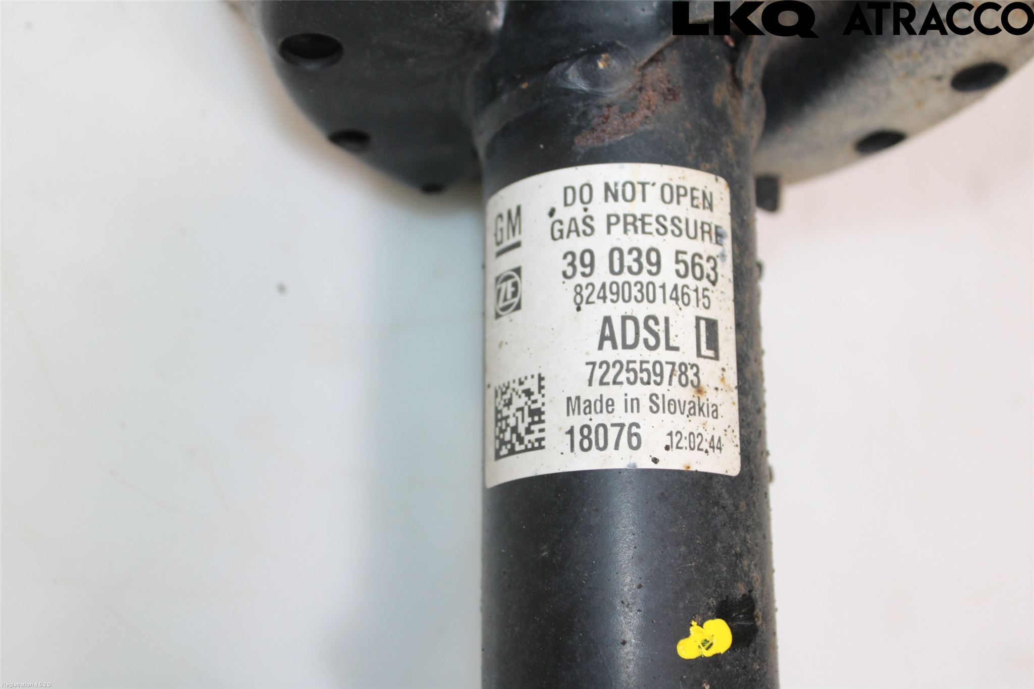 Opel ASTRA K 16-22 Fjäderben Fram Vänster