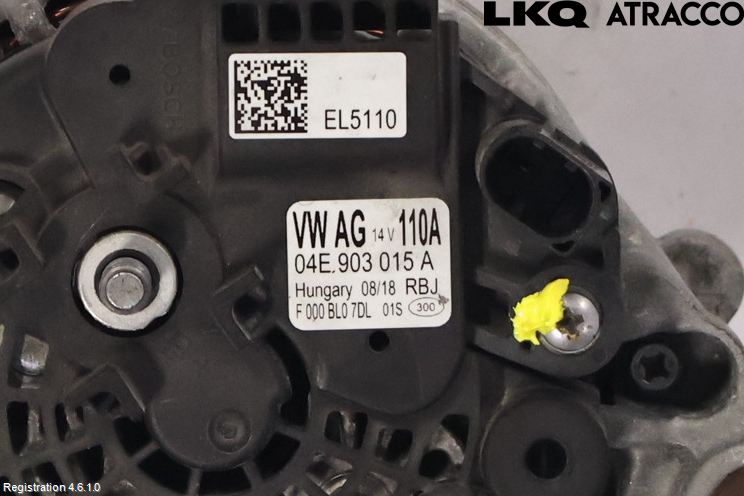 Skoda FABIA 15-21 Generator