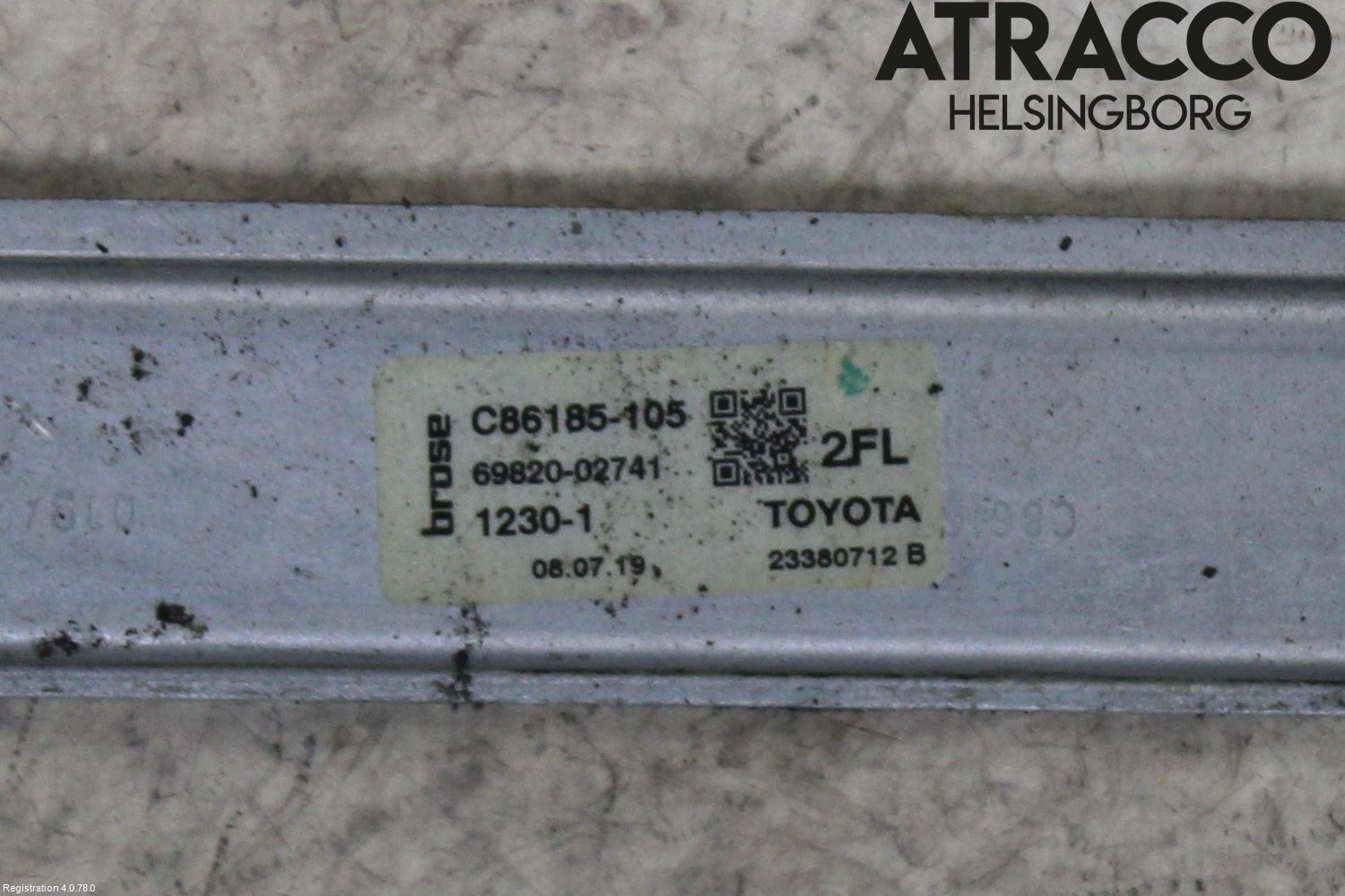 Toyota COROLLA 19- Fönsterhiss El Kompl