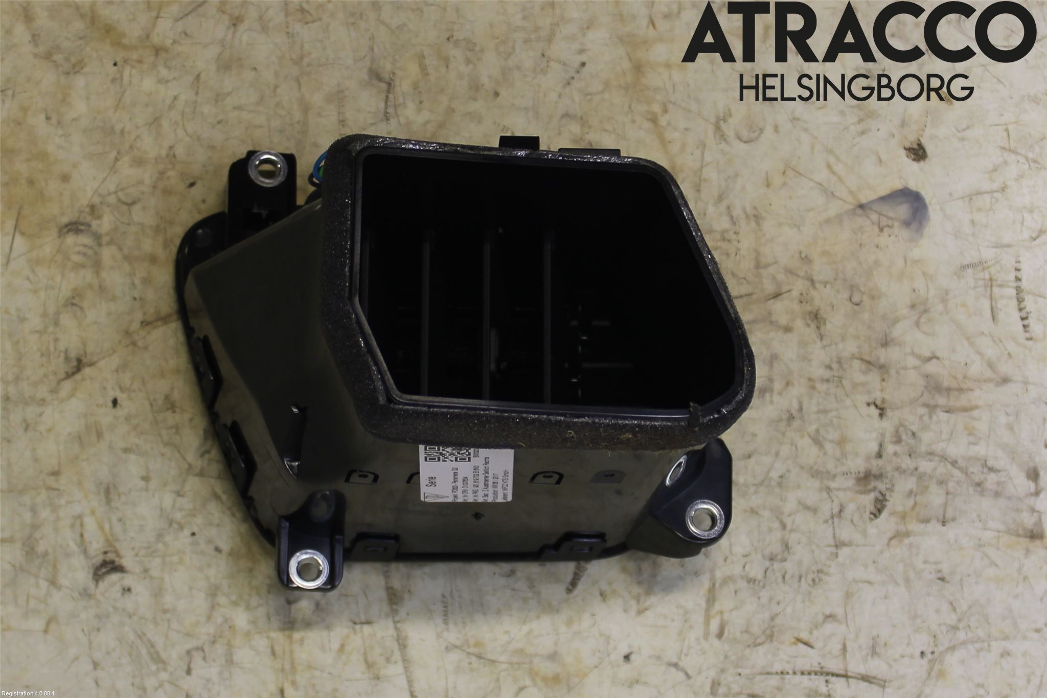 Porsche PANAMERA 09- Defrosterkanal-Munstycke