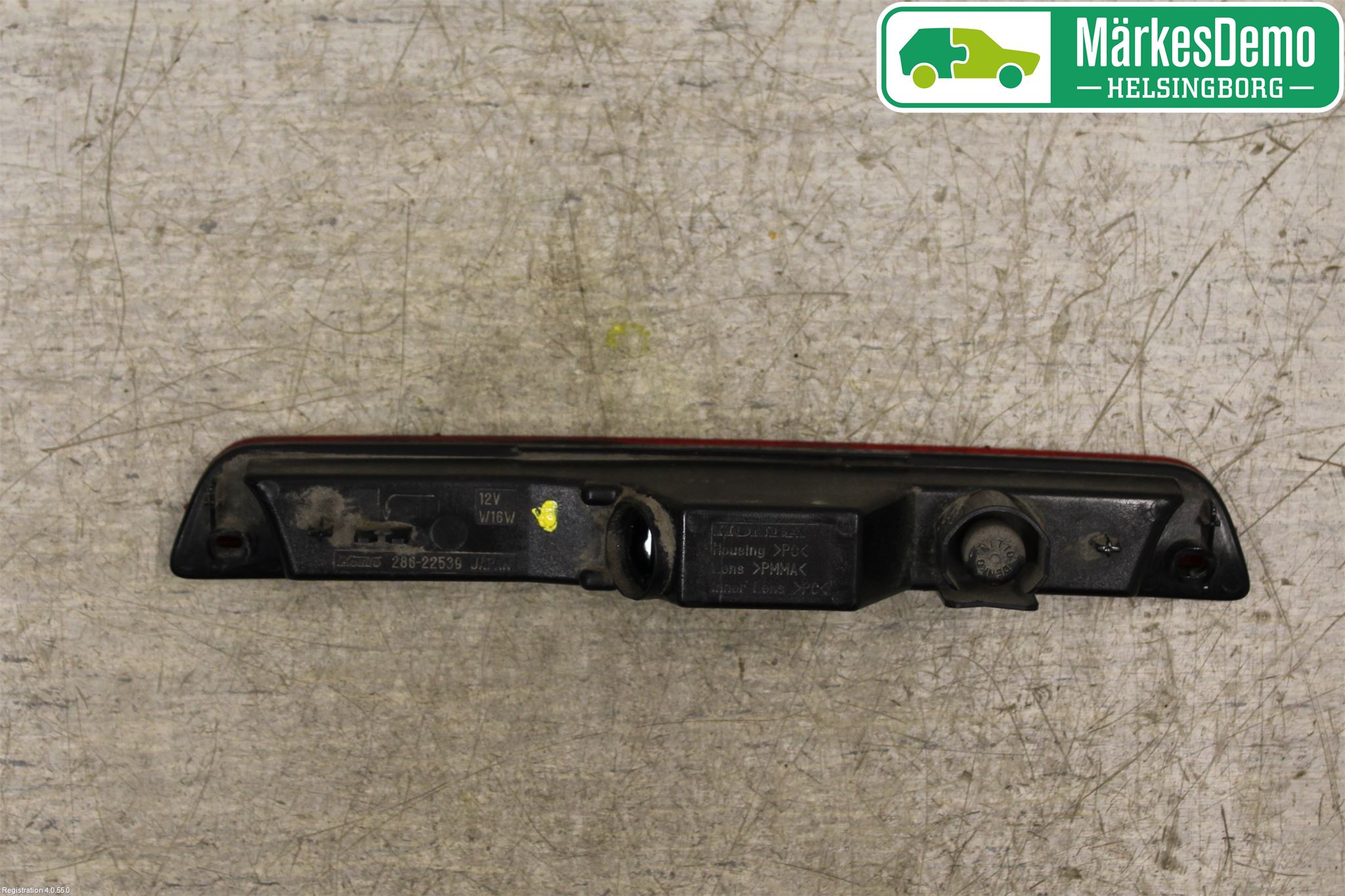 Honda FR-V Bromsljus Bakruta