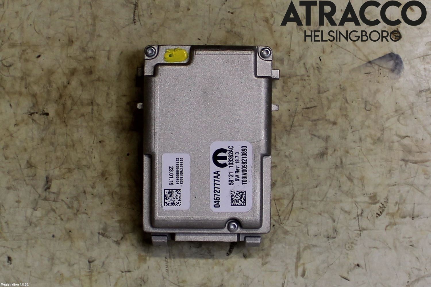 Jeep GRAND CHEROKEE 10-20 Sensor Aktivt Kollisionsskydd