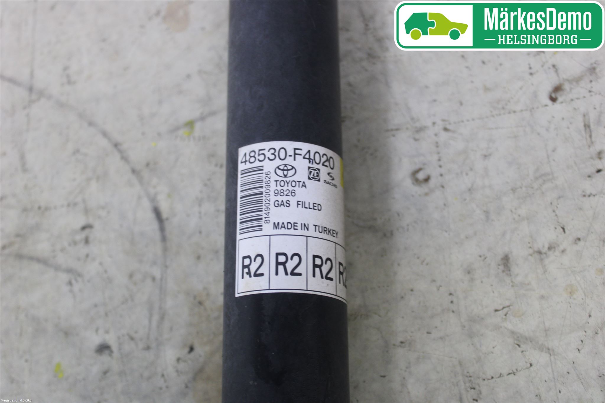 Toyota C-HR 16-23 Stötdämpare Bak