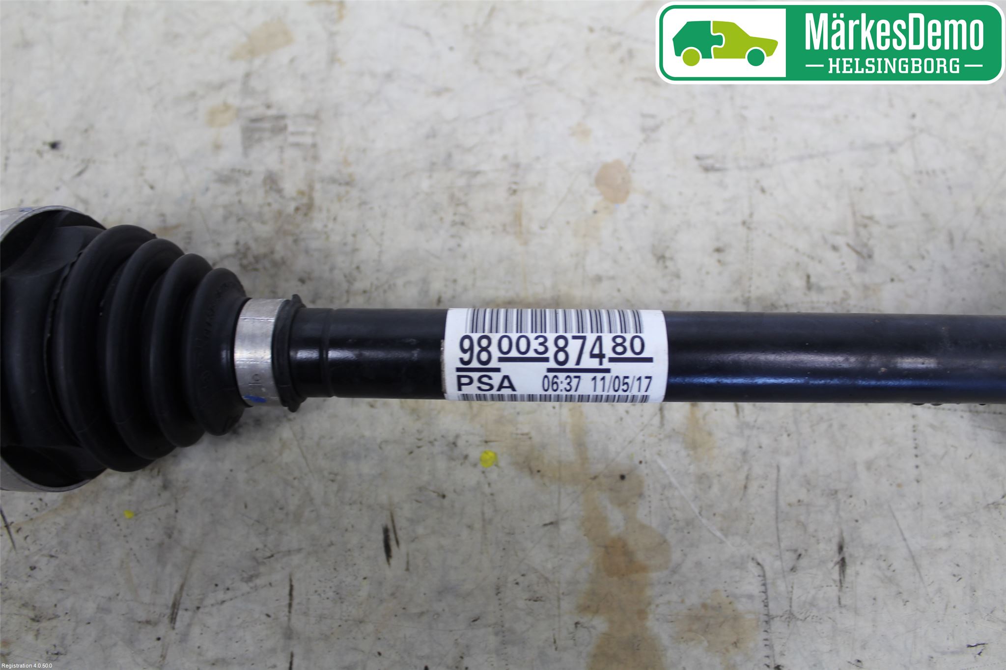 Peugeot 2008 13-20 Drivaxel Fram Höger
