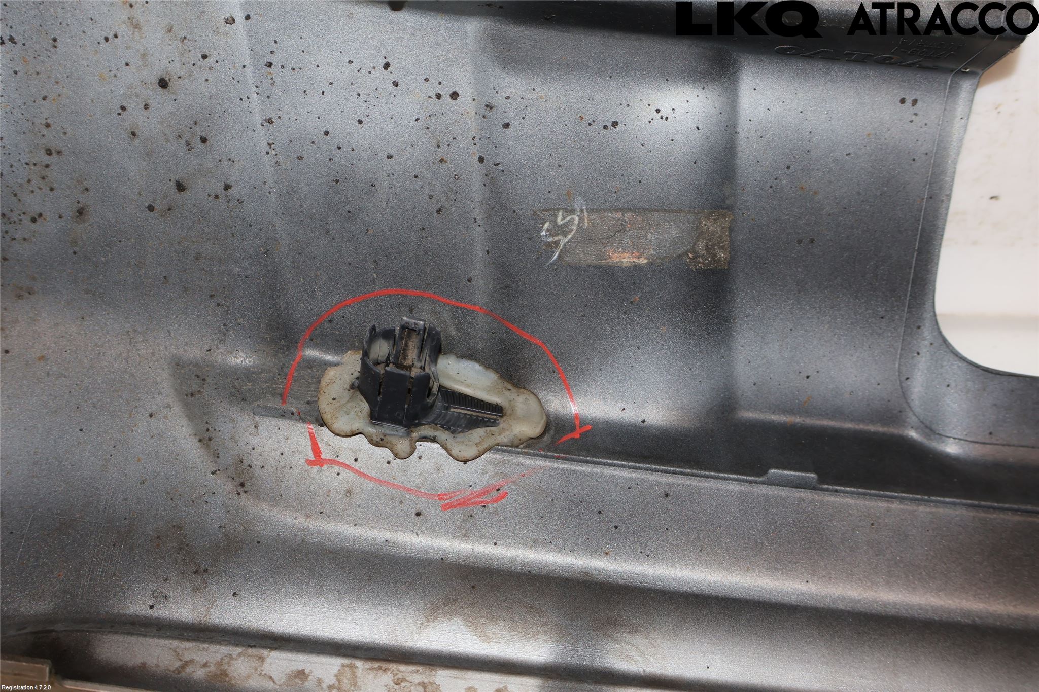 Volvo V60 11-13 Spoiler Bak