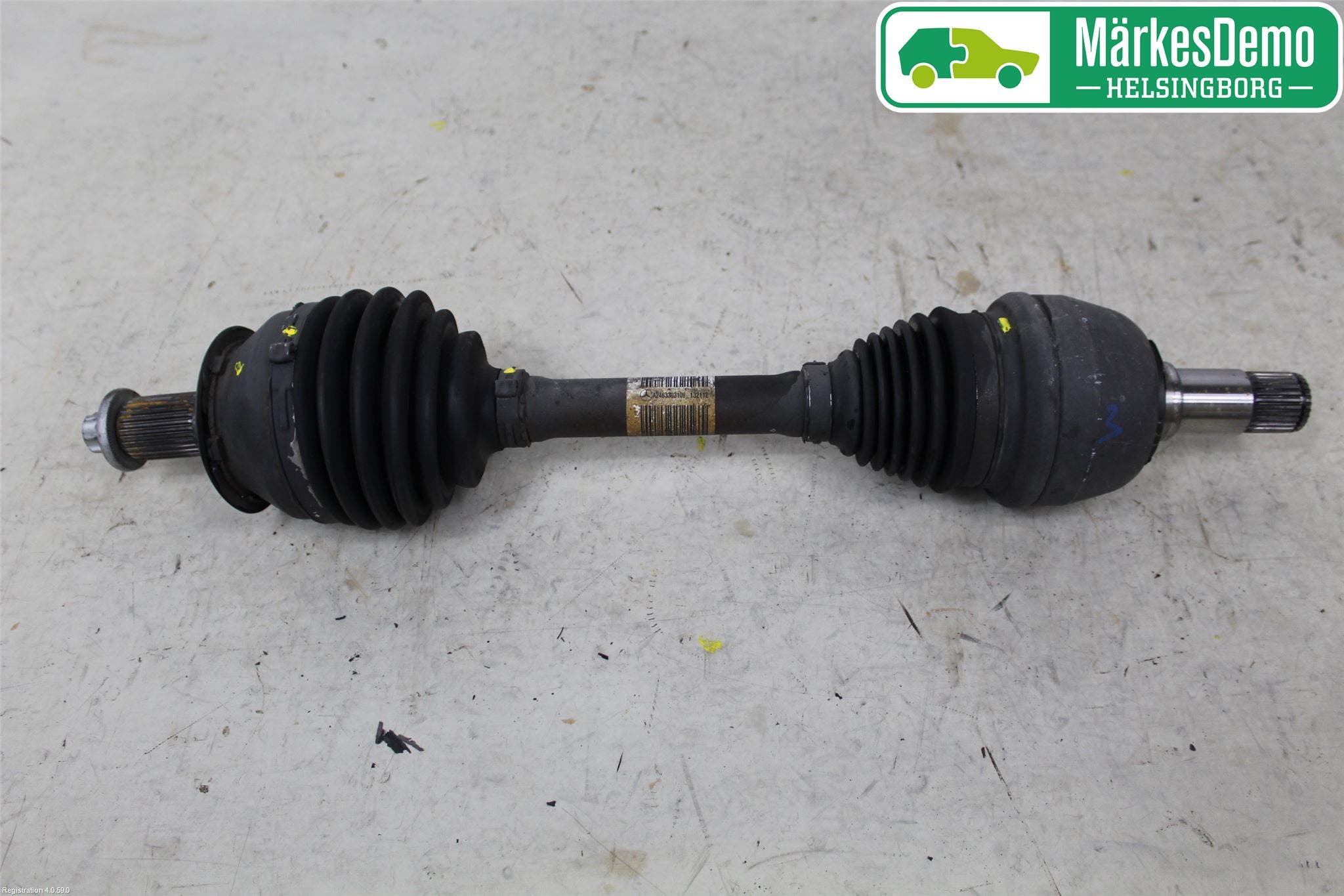 Mercedes-Benz MB B-KLASS (W246/W242) 12-19 Drivaxel Fram Vänster