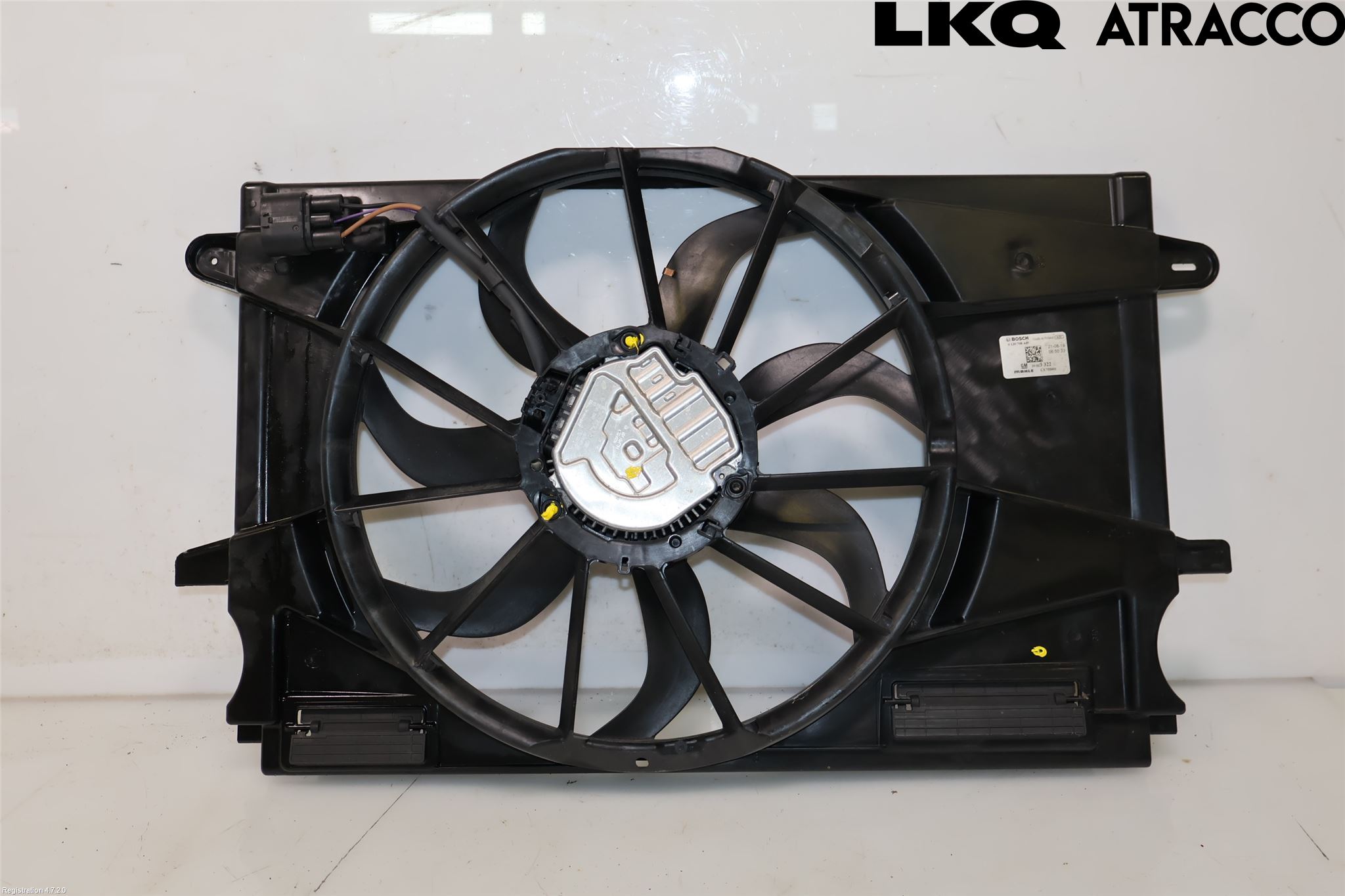 Opel ASTRA K 16-22 Kylfläkt El