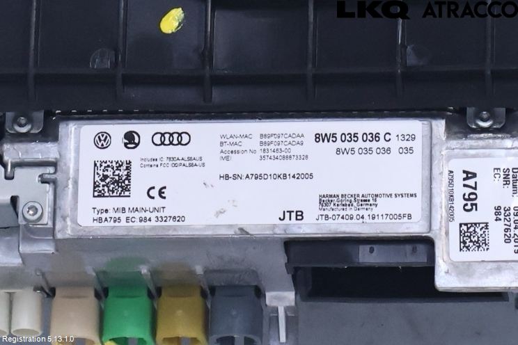 Audi A4 ALLROAD 17- Cd Radio - Multimediapanel