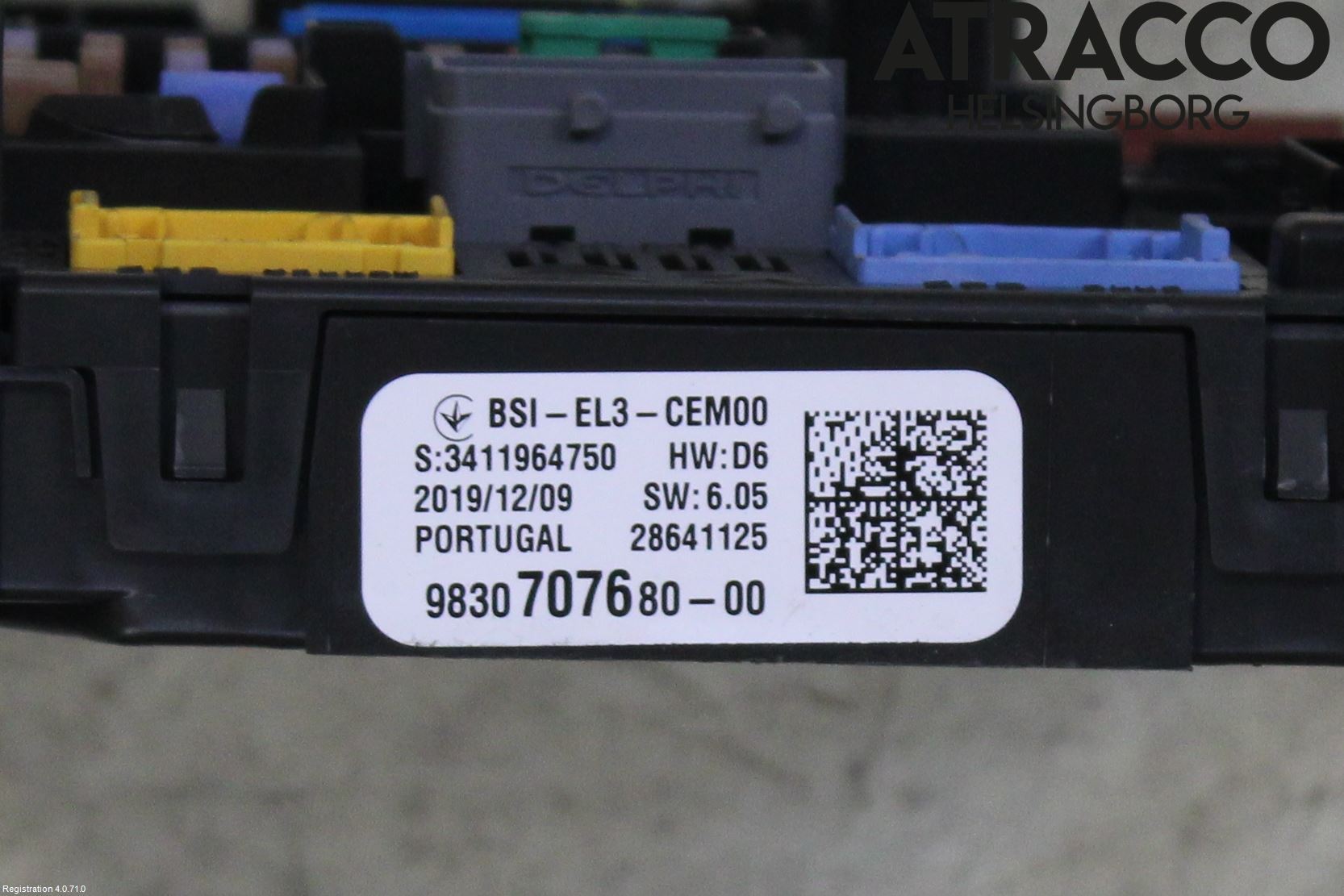 Peugeot RIFTER/E-RIFTER 19- Säkringsdosa-Elcentral